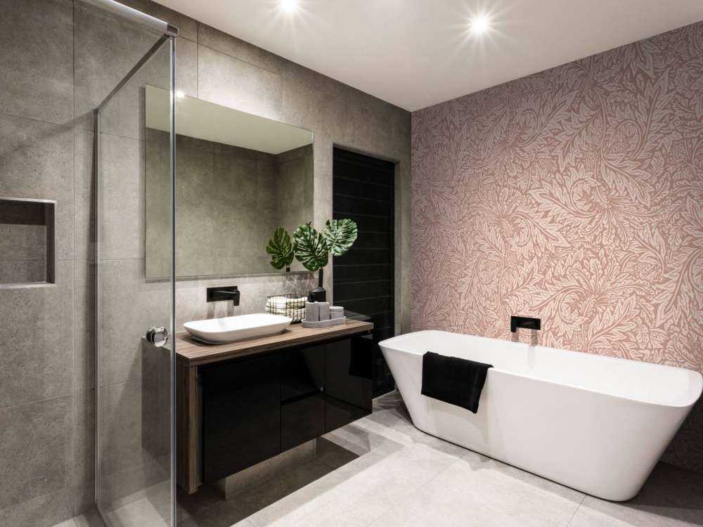 Morris Fiori e foglie - terracotta