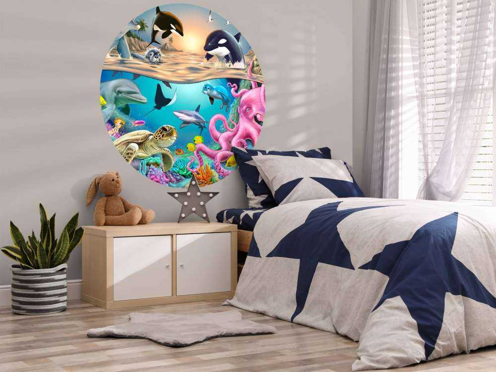 Under and over the sea