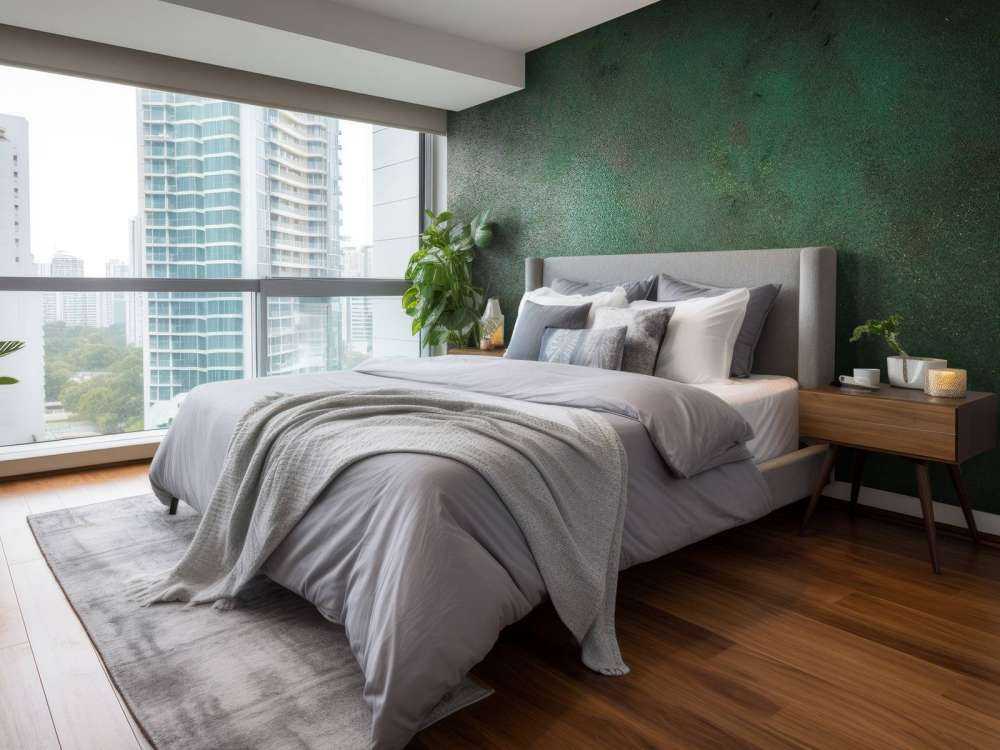 Acciaio con una tinta verdastra