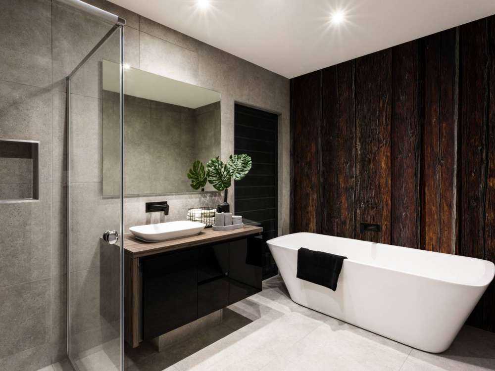 Legno scuro bruciato