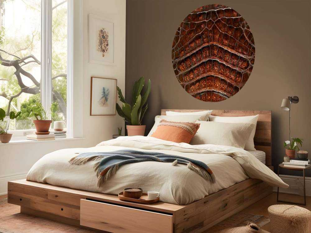 Struttura della pelle di coccodrillo