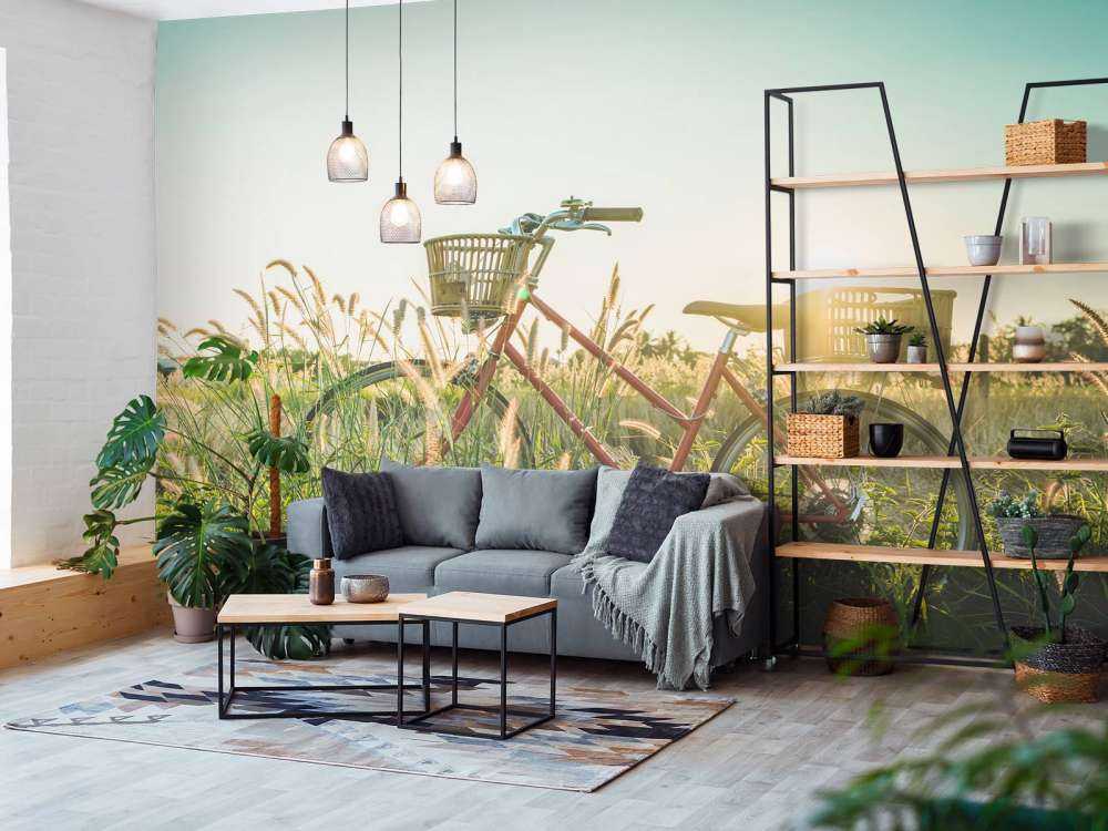 Bicicletta vintage rossa