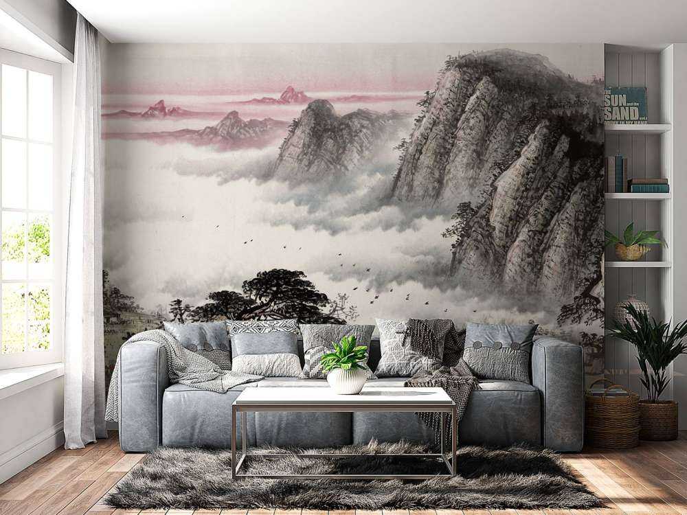 Paesaggio cinese tradizionalmente