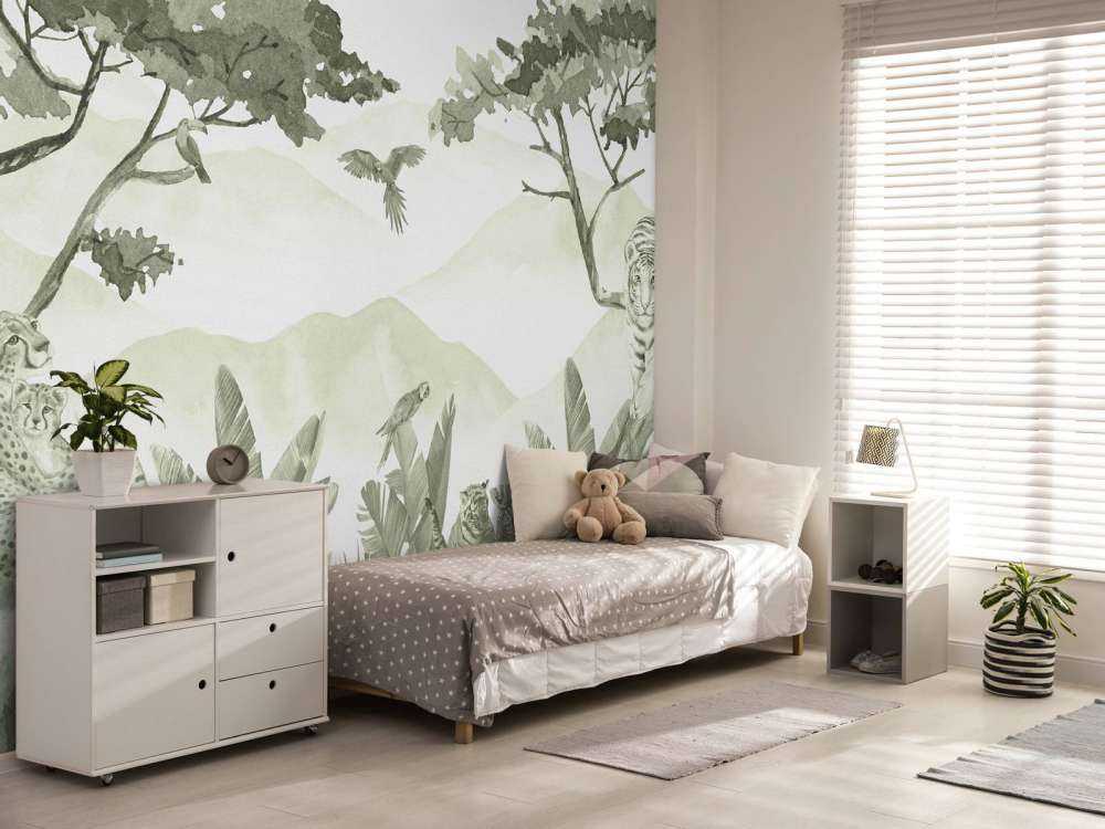 Predatori della giungla in verde