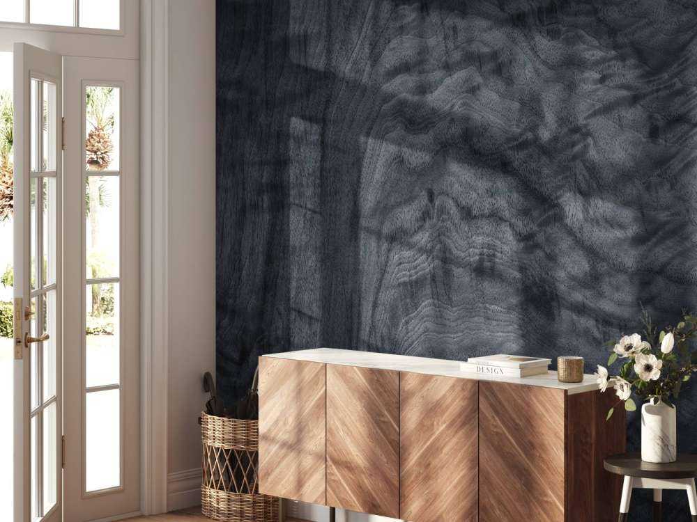 Struttura in legno grigio