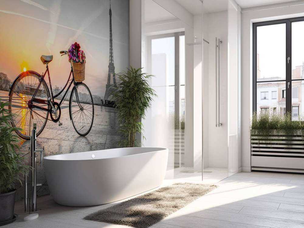 Tramonto sulla Torre Eiffel