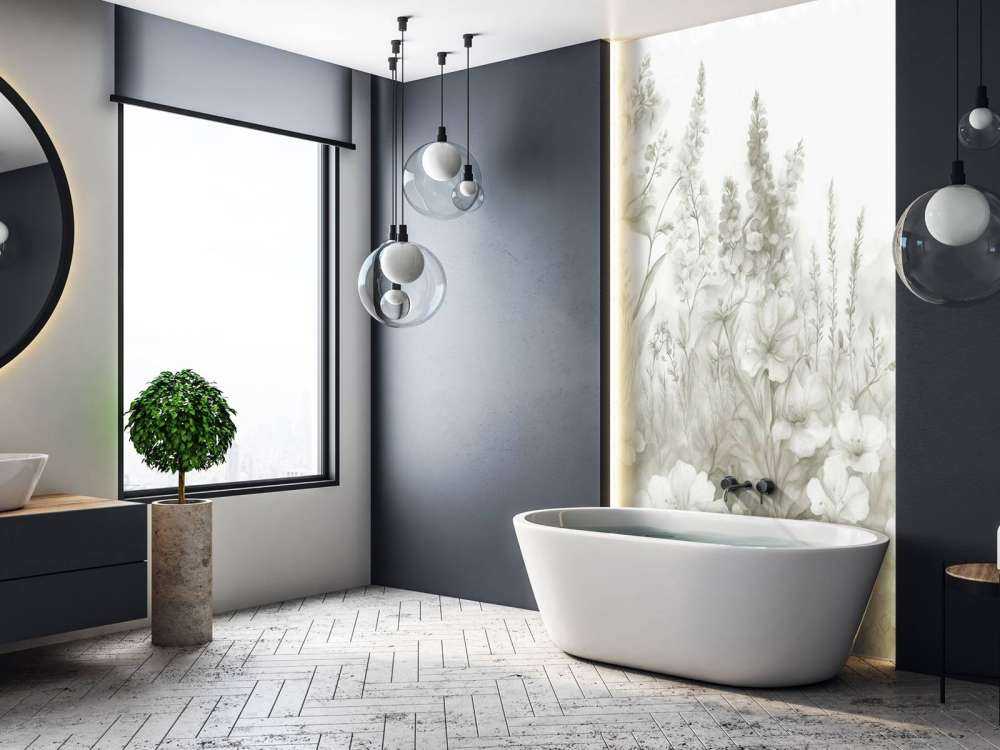 Giardino inglese tenero - verde menta