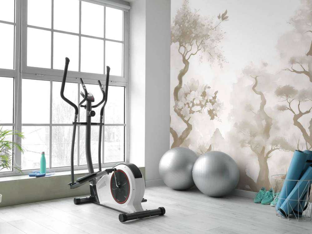 Alberi in fiore Grigio