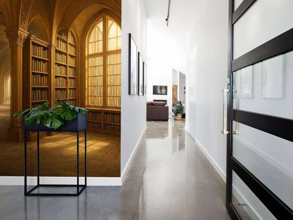 Biblioteca ad arco dorato