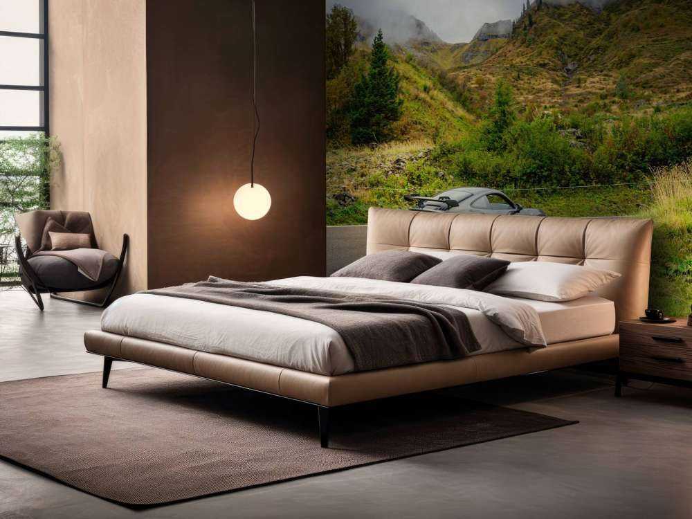 Sportwagen porta nebbia di montagna