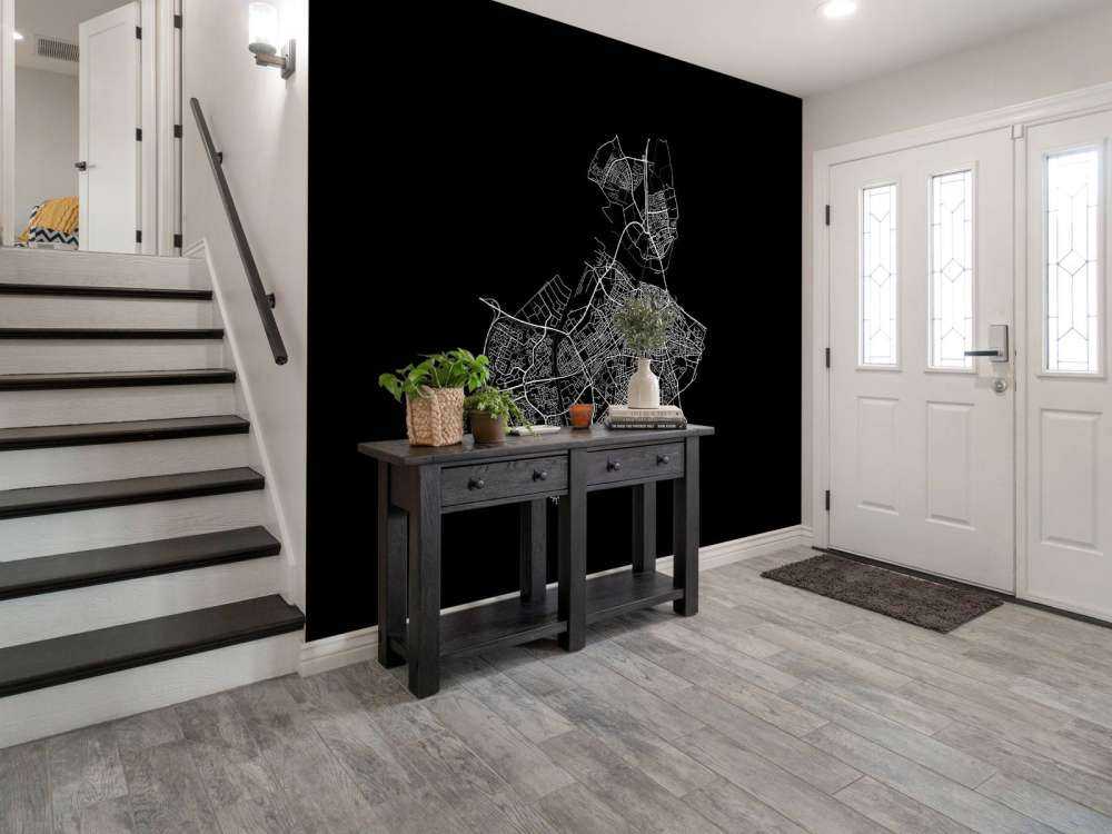 Mappa di Nijmegen, nero