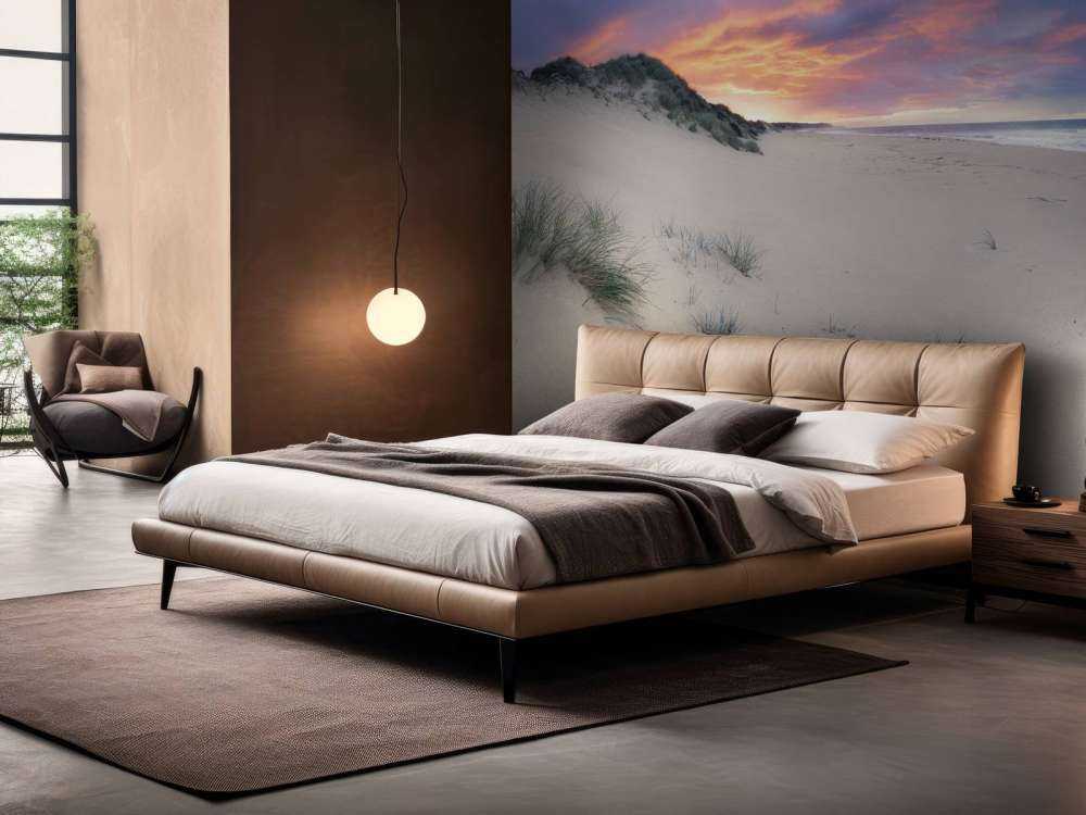 Alba sulle dune di sabbia