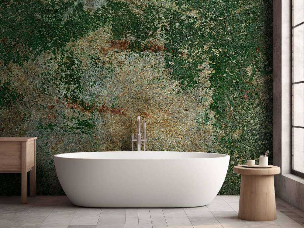 Struttura metallo verde