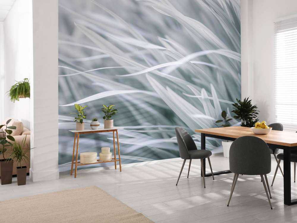 Fili d'erba ravvicinati