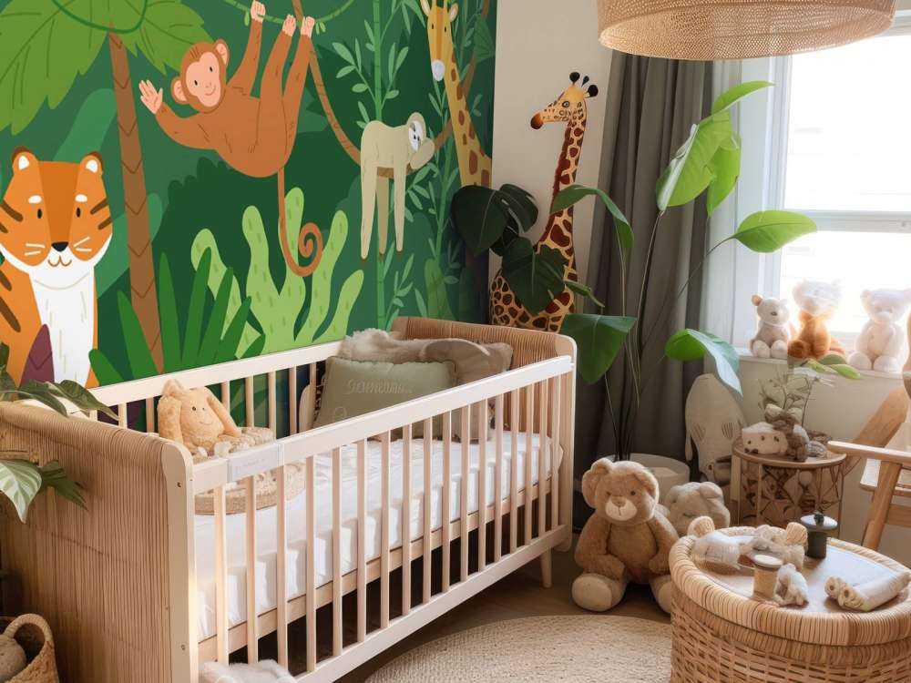 Animali della giungla felici