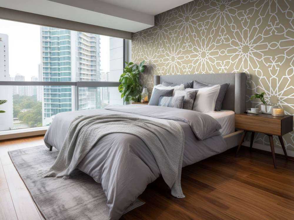 Fiori geometrici, oro