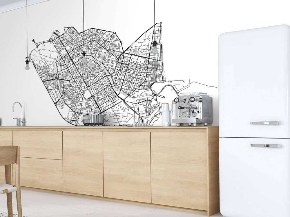 Mappa di Valencia, bianco 