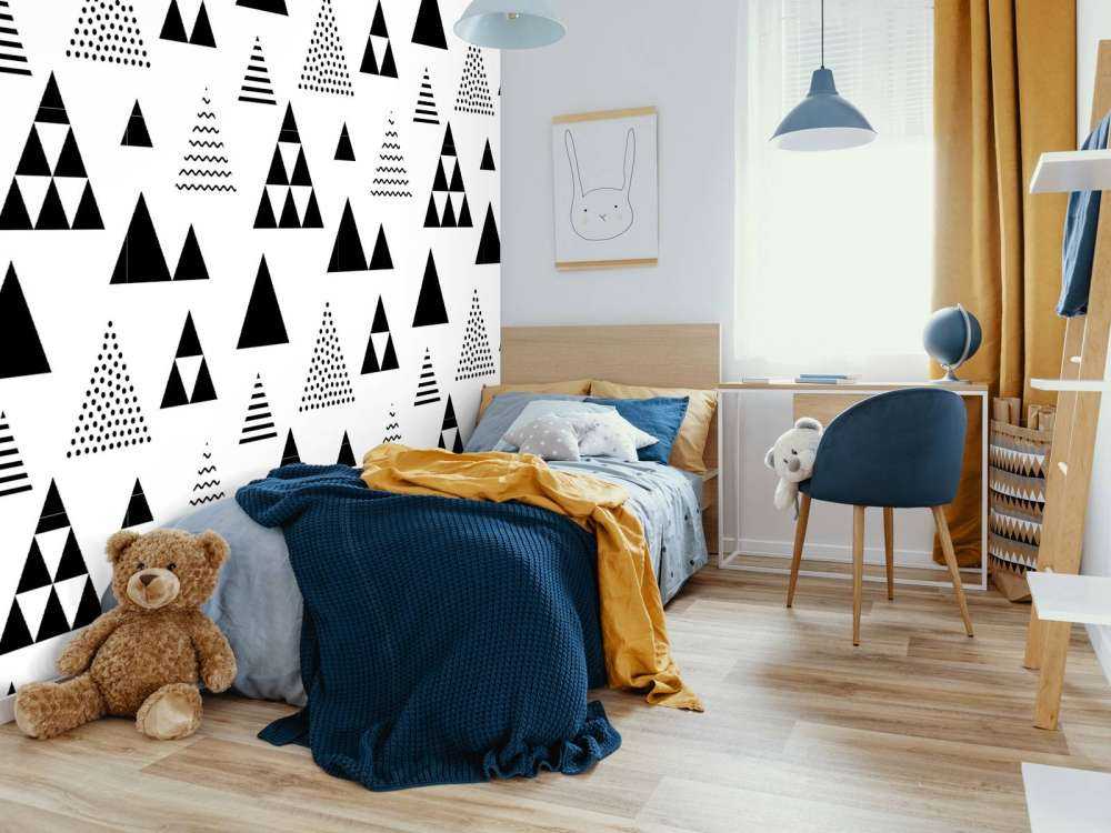 Triangoli in bianco e nero