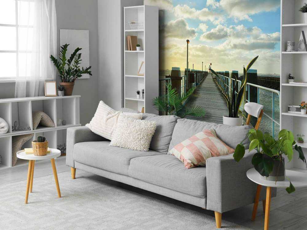 Ponteggi sulla costa