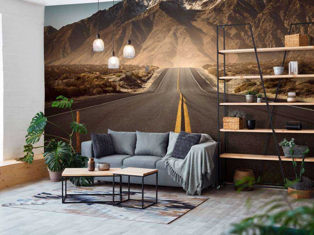 Via attraverso le montagne