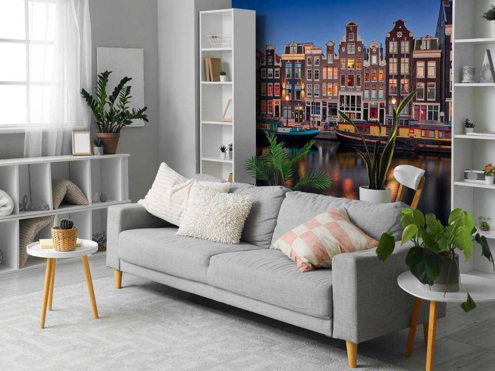 Case sul canale Amsterdam