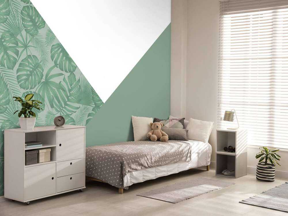 Triangoli con motivo a giungla