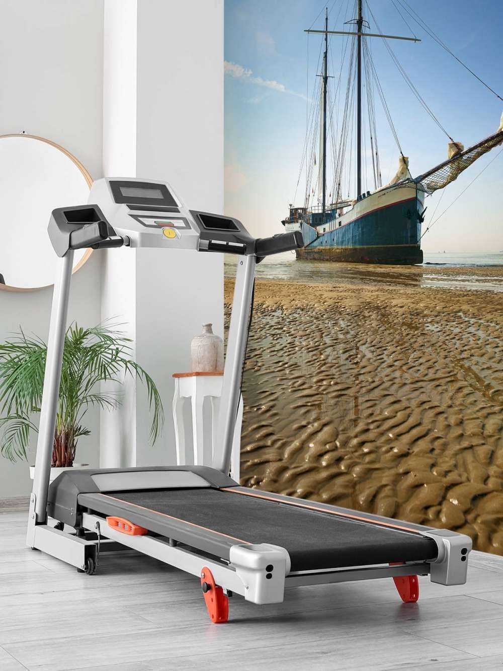 Nave sulle distese di fango