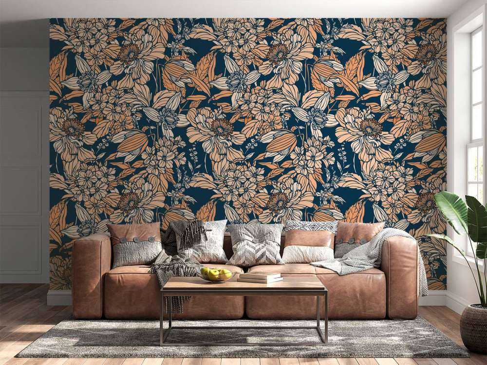 Splendore Floreale del Giardino Notturno