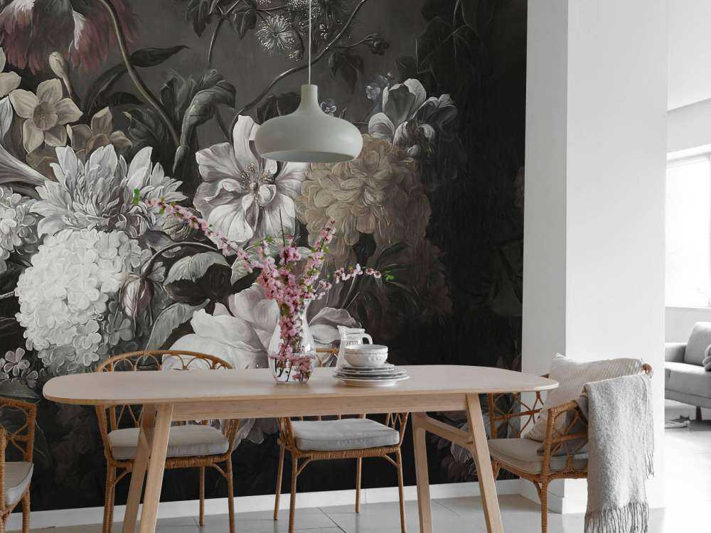 Bouquet con Papaveri e Crochi