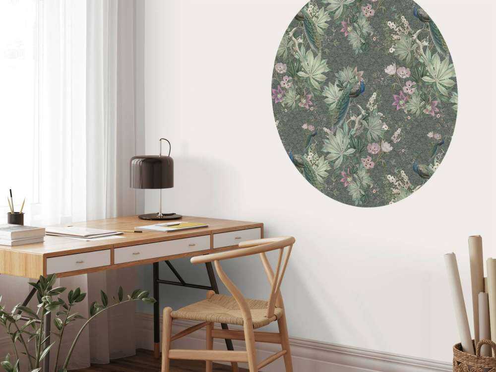 Pavoni da giardino vintage - verde scuro