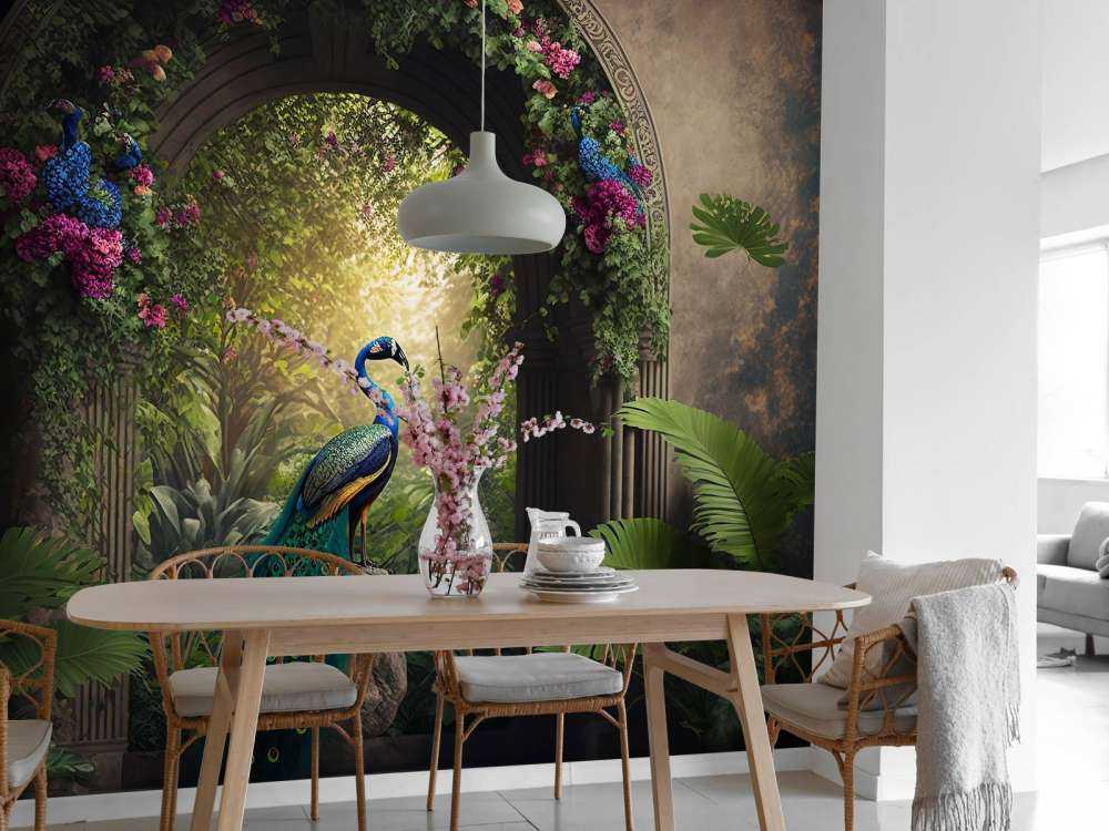 Pavone nell'Arco Incantato