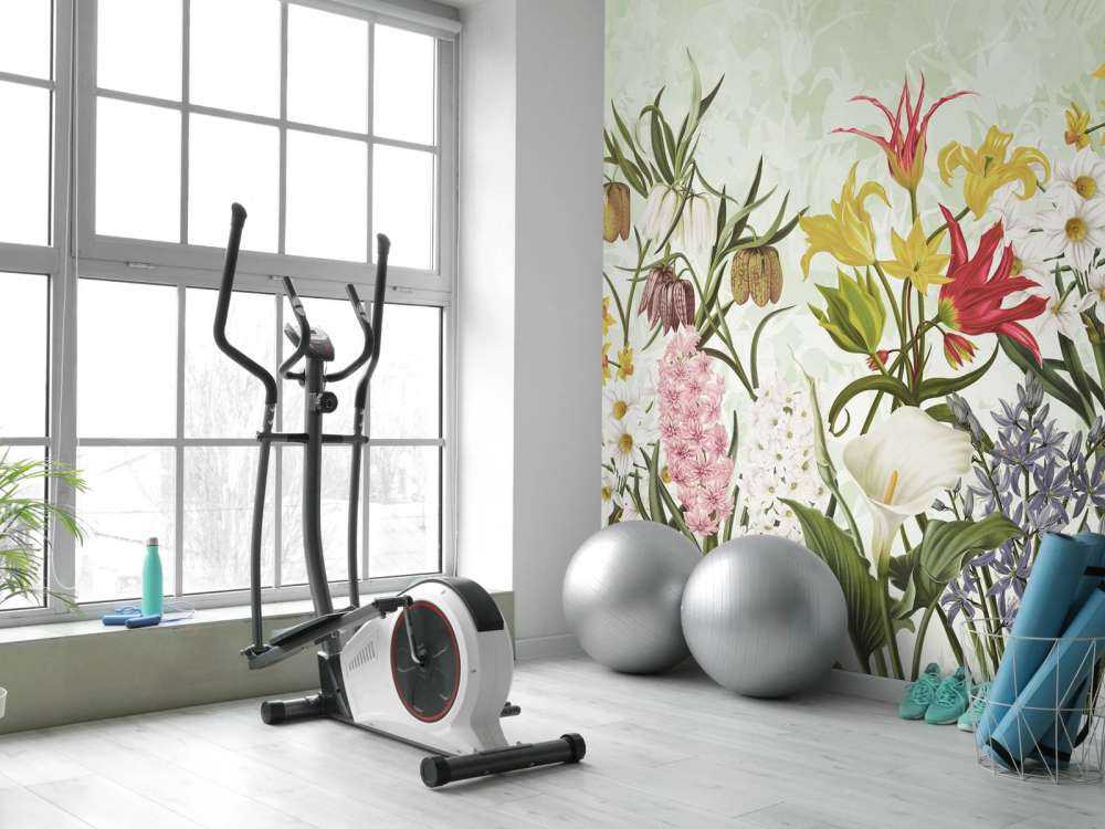 Fiori di Primavera - Verde Menta Fresco