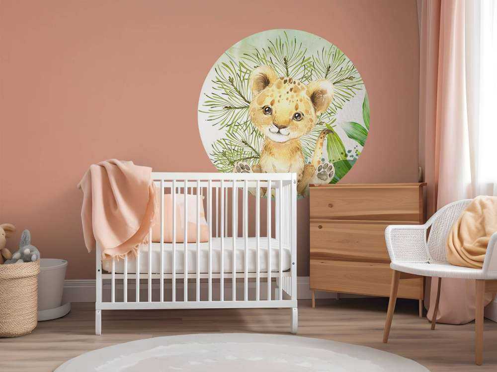 Cucciolo di leone di Savana