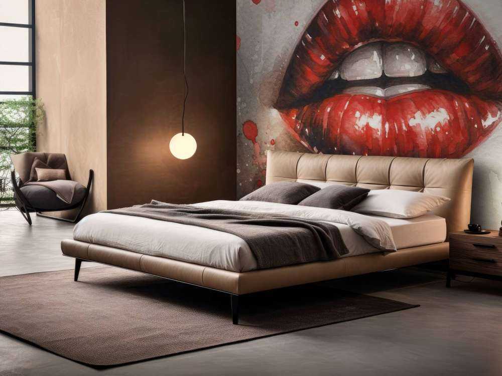 Watercolor Woman Lips #2