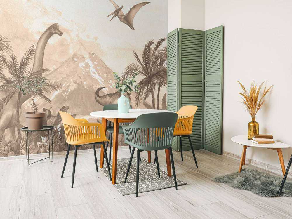 Vari dino's in taupe