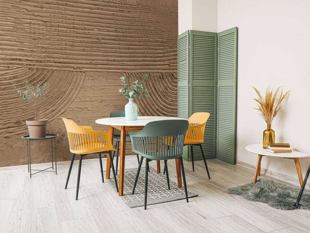 Linee e strutture in marrone dorato