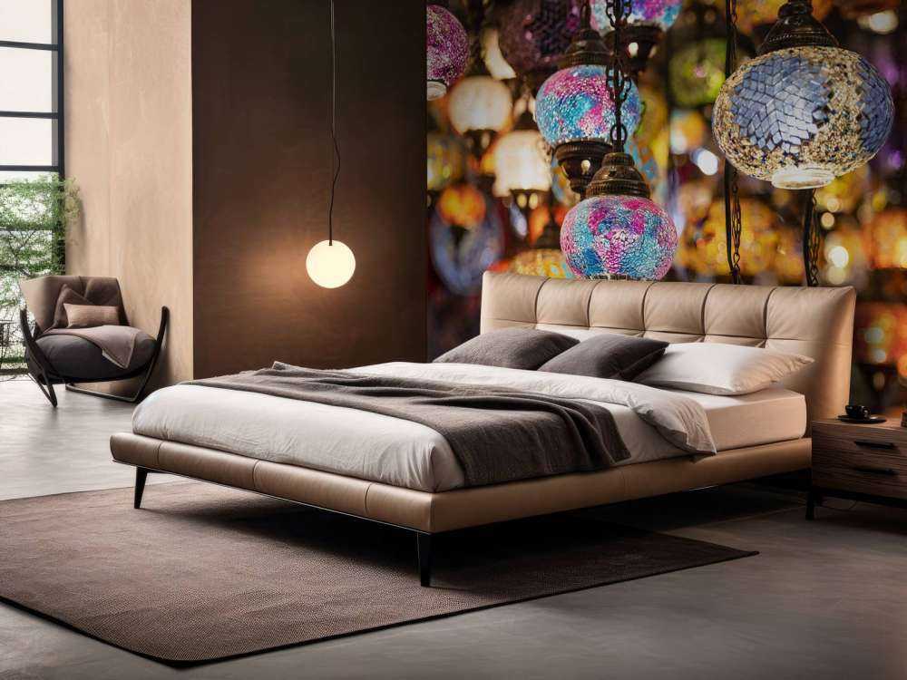 Lampade in vetro colorate