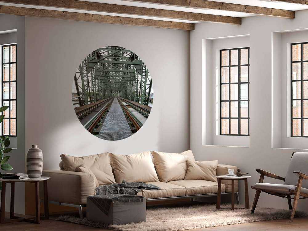 Ponte ferroviario monumentale De Hef a Rotterdam  