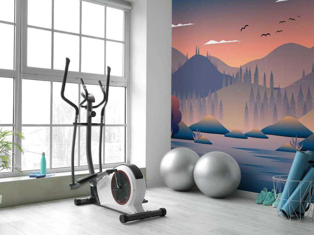 Illustrazione della foresta autunnale