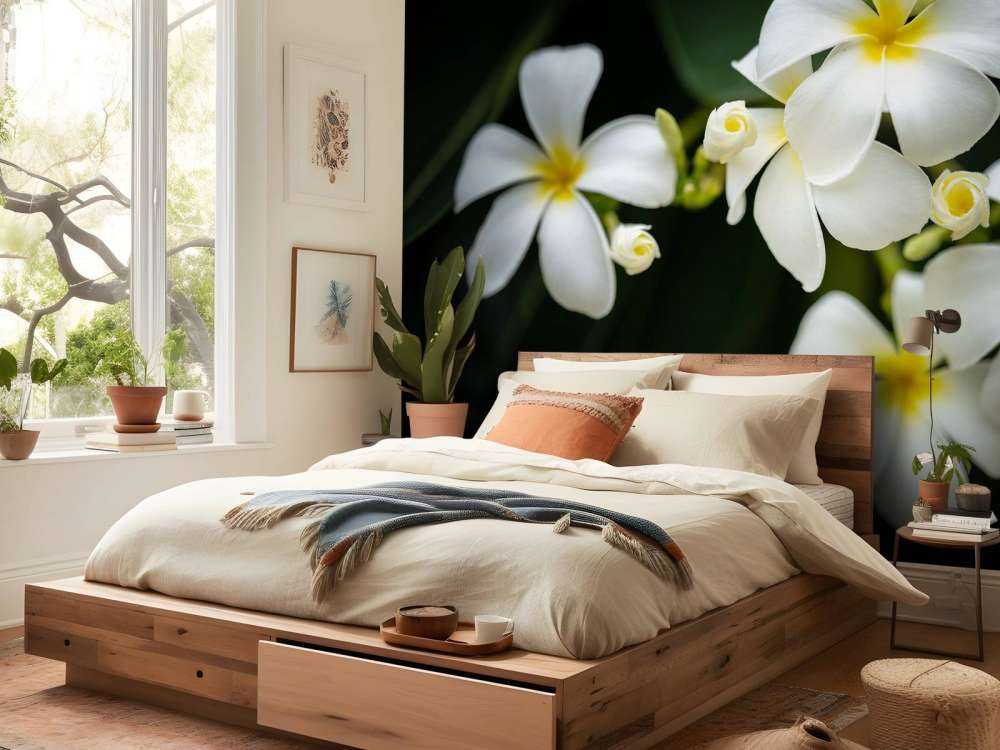 Plumeria primo piano