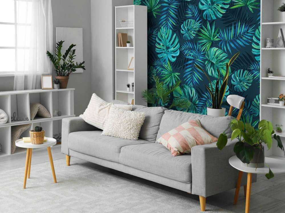 Piante tropicali ad acquerello