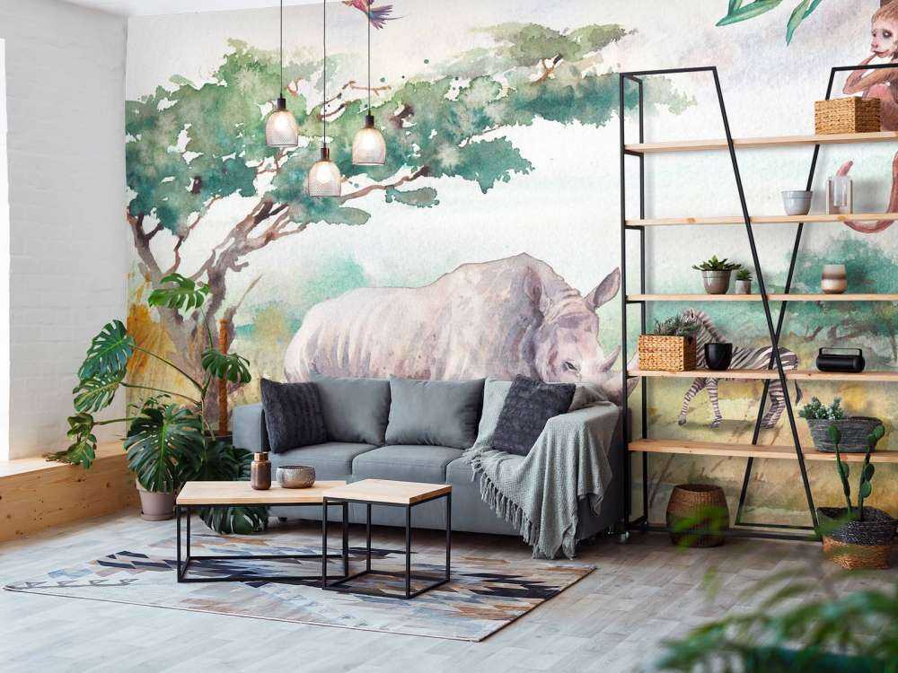 Giungla di acquerelli