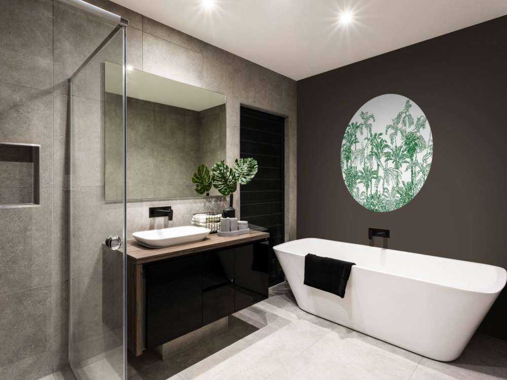 Illustrazione della giungla verde