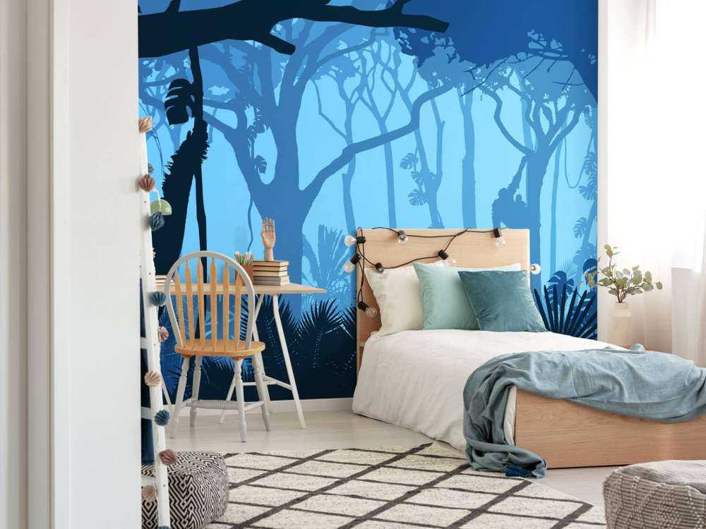 Scimmie nella giungla