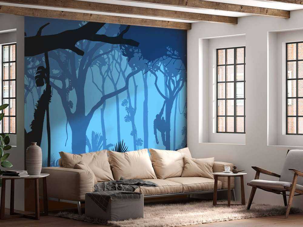 Scimmie nella giungla