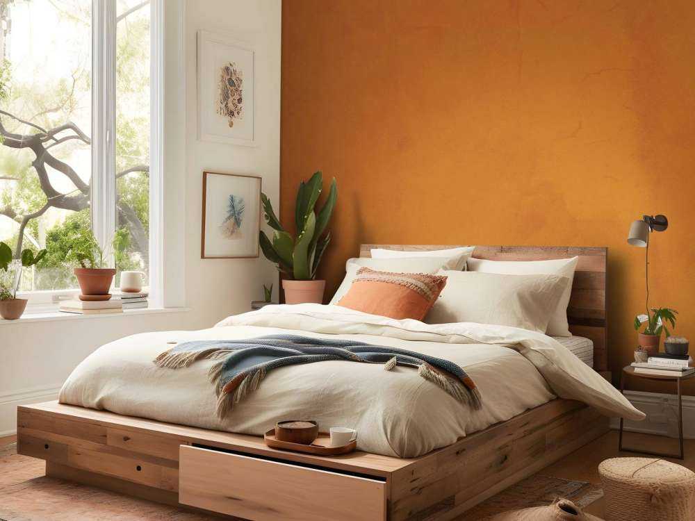 Calcestruzzo marrone dorato