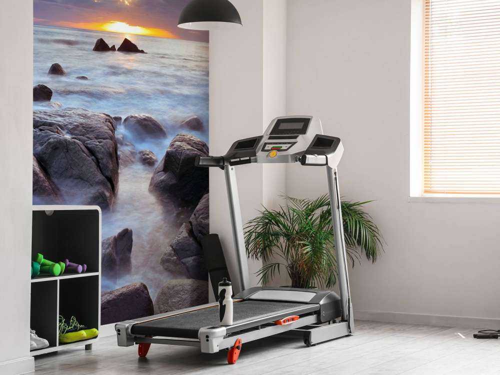 Tramonto su una costa rocciosa