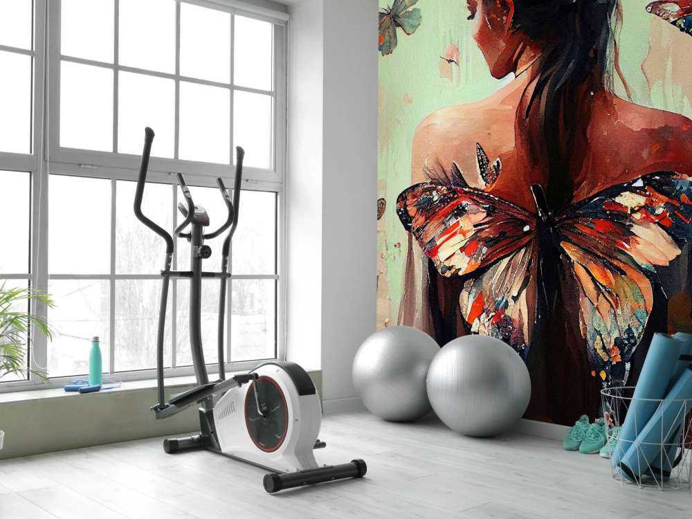 Powerful Butterfly Woman Body #3