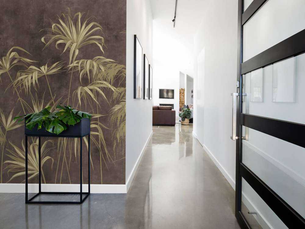 Gioco d'Ombra delle Foglie di Palma