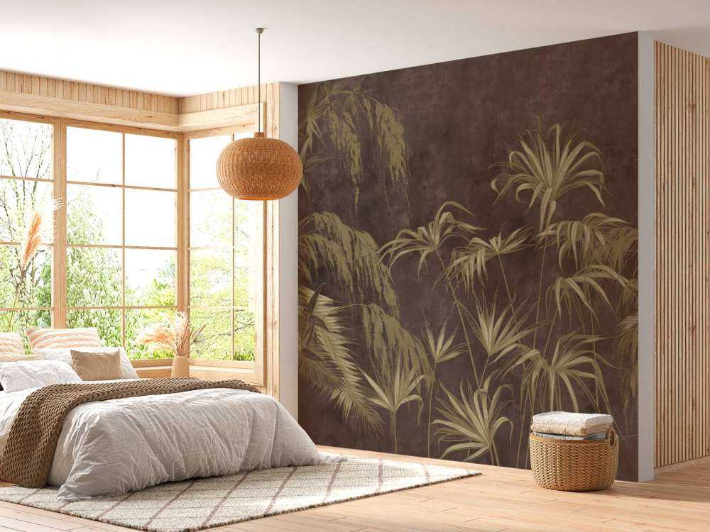 Gioco d'Ombra delle Foglie di Palma